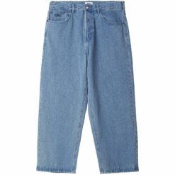 OBEY BIGWIG BAGGY DENIM Light Indigo