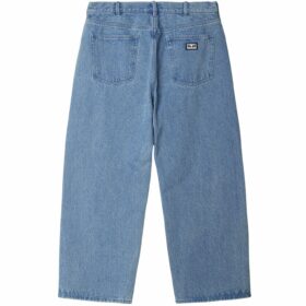 OBEY BIGWIG BAGGY DENIM Light Indigo