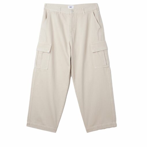 OBEY BIGWIG CARGO DENIM PANT Clay