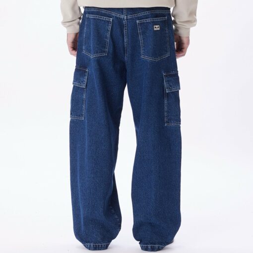 OBEY BIGWIG CARGO DENIM PANT Stone Wash