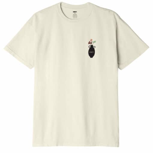 OBEY VASEY ORGANIC T-SHIRT Sago