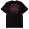 OBEY PYRAMID ORGANIC T-SHIRT Faded Black