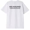 OBEY PYRAMID ORGANIC T-SHIRT Faded Black