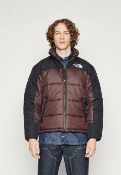 THE NORTH FACE GIACCA IMBOTTITA HIMALAYAN DA UOMO Coal Brown/Tnf Black