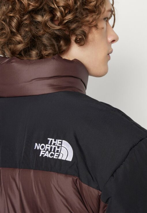 THE NORTH FACE GIACCA IMBOTTITA HIMALAYAN DA UOMO Coal Brown/Tnf Black