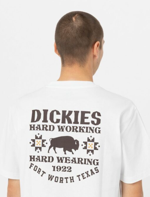 DICKIES T-Shirt Hays Bianco