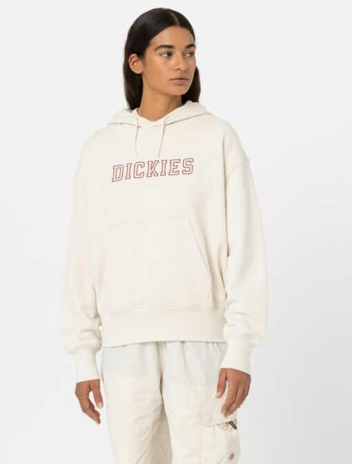 DICKIES Felpa Con Cappuccio Melvern Grigio Spuma