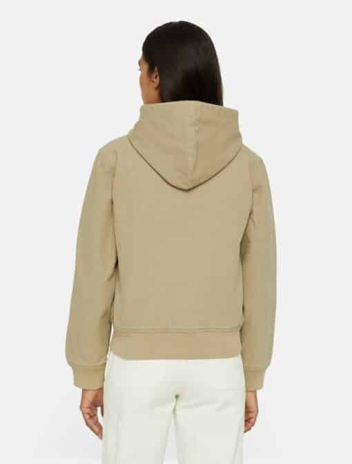 DICKIES Giacca In Tela Di Cotone Foderata Sabbia Slavato