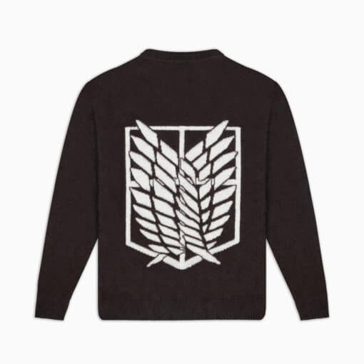 DOLLY NOIRE X ATTACK ON TITAN Survey Corp Sweater Green Brown