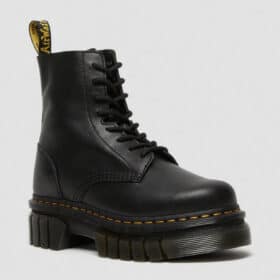 DR MARTENS STIVALE PLATFORM AUDRICK IN PELLE NAPPA LUX