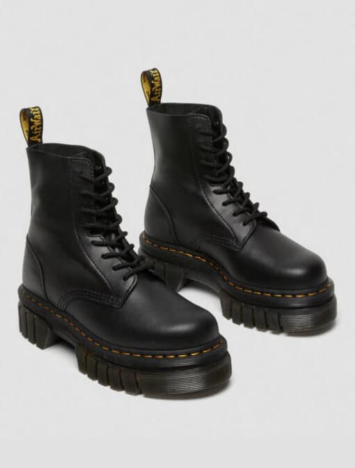 DR MARTENS STIVALE PLATFORM AUDRICK IN PELLE NAPPA LUX