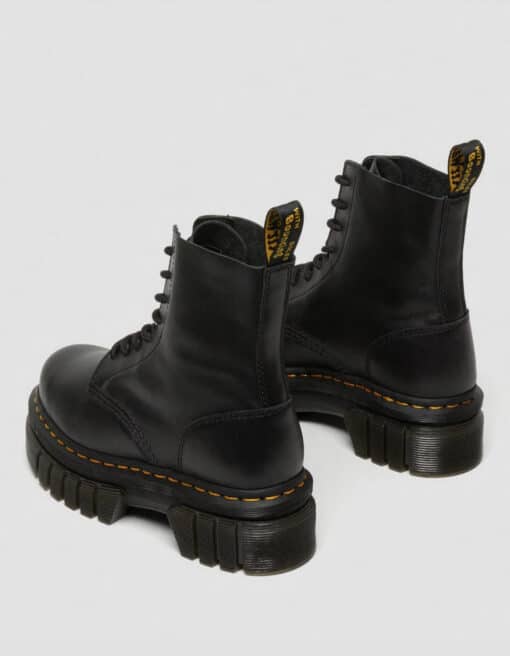 DR MARTENS STIVALE PLATFORM AUDRICK IN PELLE NAPPA LUX