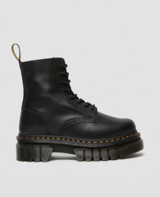 DR MARTENS STIVALE PLATFORM AUDRICK IN PELLE NAPPA LUX