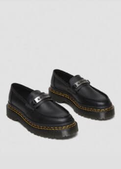 DR MARTENS MOCASSINI PENTON Bex IN PELLE CON DOPPIE CUCITURE