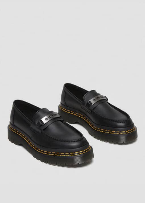 DR MARTENS MOCASSINI PENTON Bex IN PELLE CON DOPPIE CUCITURE