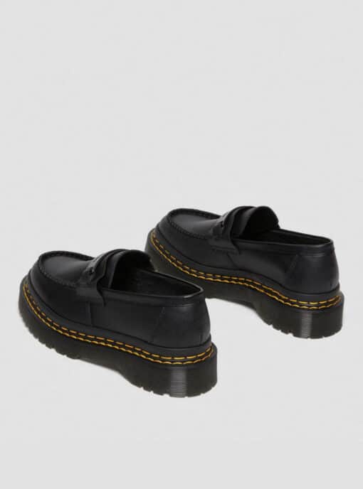 DR MARTENS MOCASSINI PENTON Bex IN PELLE CON DOPPIE CUCITURE