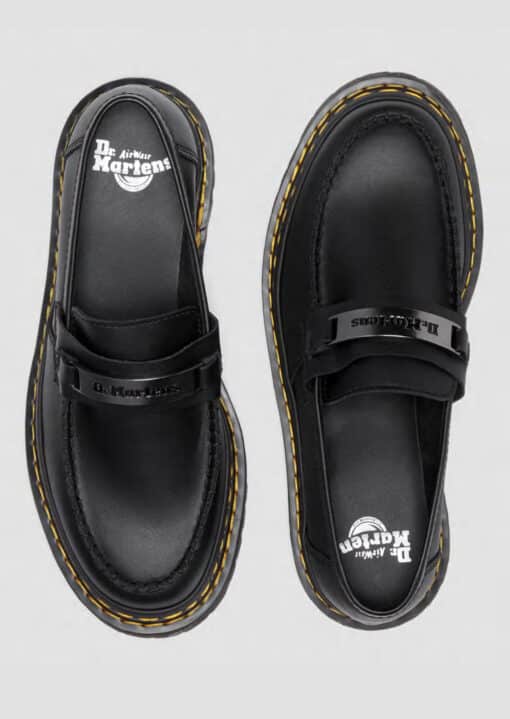 DR MARTENS MOCASSINI PENTON Bex IN PELLE CON DOPPIE CUCITURE