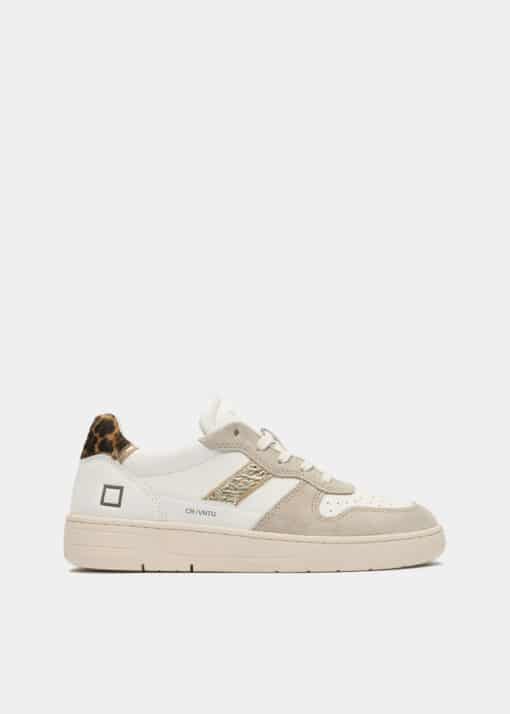 D.A.T.E. COURT 2.0 VINTAGE CALF Ivory