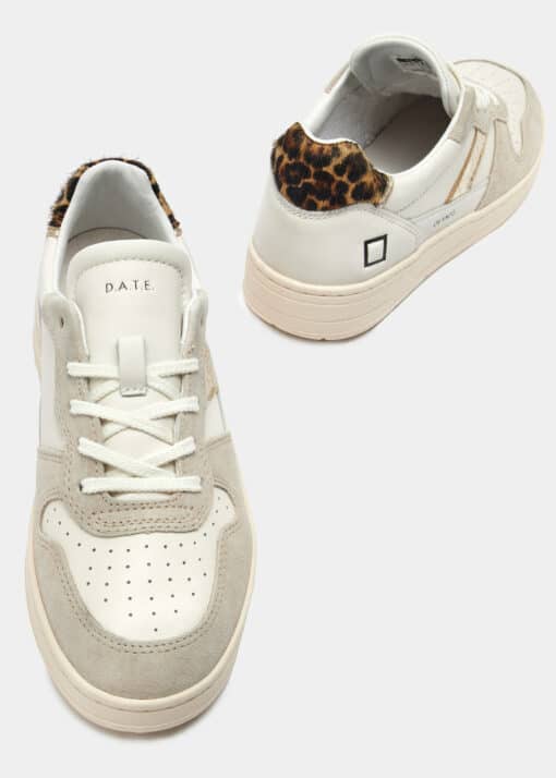 D.A.T.E. COURT 2.0 VINTAGE CALF Ivory