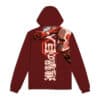 DOLLY NOIRE X ATTACK ON TITAN Levi Hoodie Beige