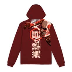 DOLLY NOIRE X ATTACK ON TITAN AoT Hoodie Red