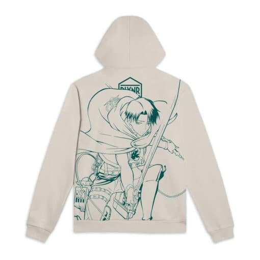 DOLLY NOIRE X ATTACK ON TITAN Levi Hoodie Beige