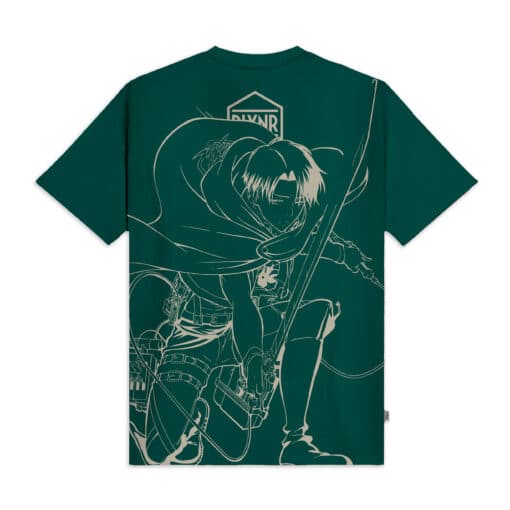 DOLLY NOIRE X ATTACK ON TITAN Levi Tee Green