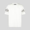 VISION OF SUPER WHITE T-SHIRT WITH GREY FLAMES