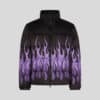 PHOBIA BLACK HOODIE WITH GREY DEMON BITE PRINT