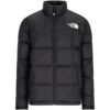 THE NORTH FACE GIACCA IN PIUMINO LHOTSE DA UOMO coal brown water distortion print-black