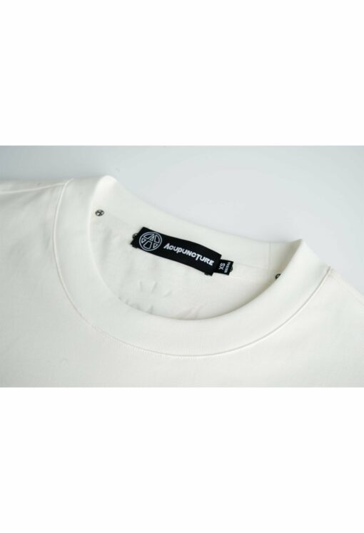 ACUPUNCTURE FLAMED LOGOTSHIRT White
