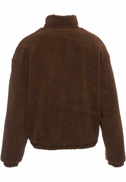 Karl Kani KM SIGNATURE TEDDY TROYER  Felpa in pile BROWN