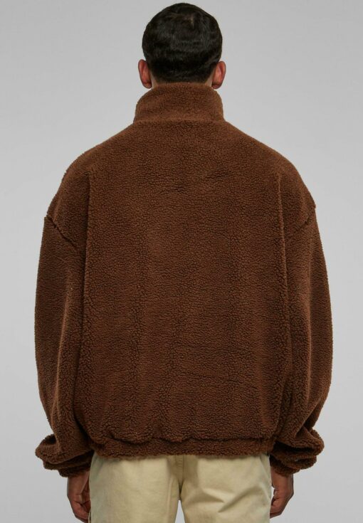 Karl Kani KM SIGNATURE TEDDY TROYER  Felpa in pile BROWN