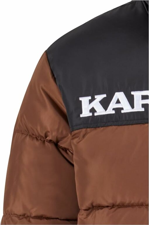 Karl Kani RETRO ESSENTIAL PUFFER Dark Brown