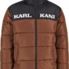 Karl Kani KM SIGNATURE TEDDY TROYER  Felpa in pile BROWN