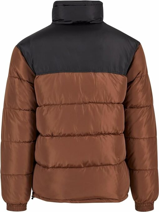 Karl Kani RETRO ESSENTIAL PUFFER Dark Brown