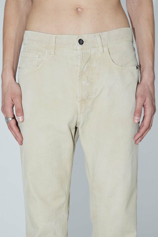 AMISH JEANS JEREMIAH CANVAS MUD DYE