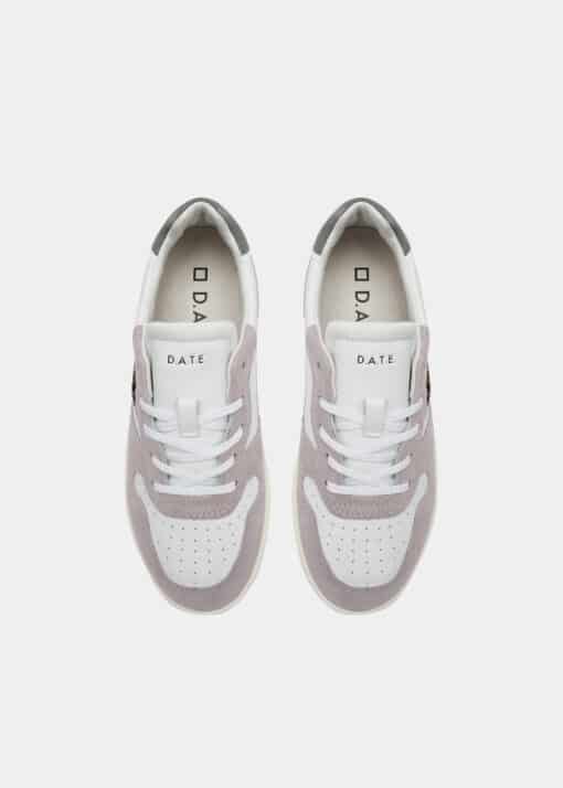 D.A.T.E. W COURT 2.0 VINTAGE CALF WHITE-PINK