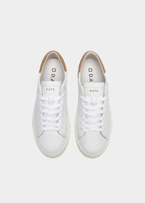 D.A.T.E. SONICA W CALF WHITE-BEIGE