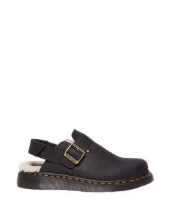 DR MARTENS MULES JORGE II FODERATI IN PELLICCIA SINTETICA