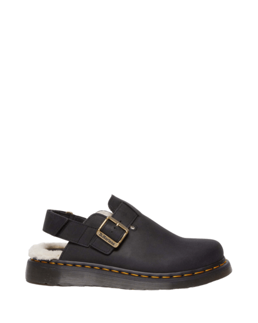 DR MARTENS MULES JORGE II FODERATI IN PELLICCIA SINTETICA