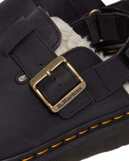 DR MARTENS MULES JORGE II FODERATI IN PELLICCIA SINTETICA