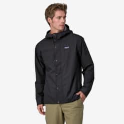 PATAGONIA Men’s Jackson Glacier Waterproof Rain Jacket INK BLACK