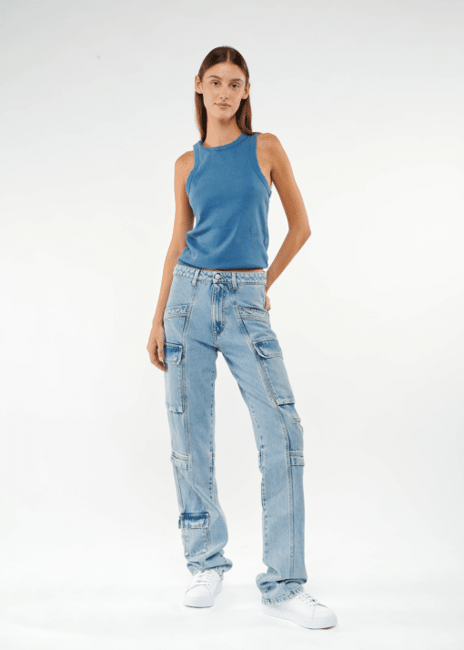 ICON DENIM BIANCA