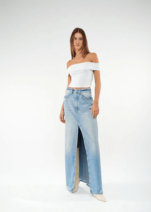 ICON DENIM LARA SKIRT