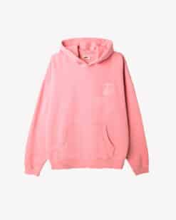 OBEY PIGMENT EYES ICON EXTRAHEAVY PULLOVER  Shell Pink
