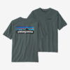 PATAGONIA Men’s P-6 Logo Responsibili-Tee® Black