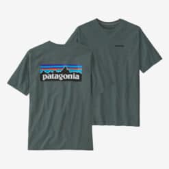 PATAGONIA Men’s P-6 Logo Responsibili-Tee® Nouveau Green