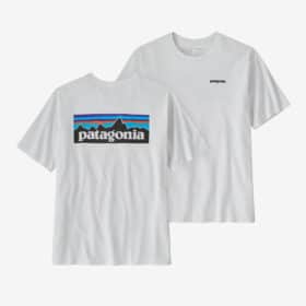 PATAGONIA Men’s P-6 Logo Responsibili-Tee® White