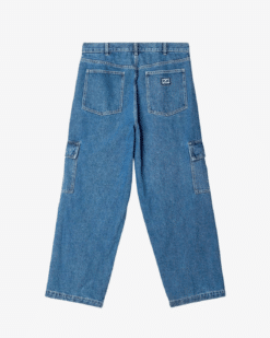 OBEY BIG WIG CARGO DENIM PANT Light Indigo